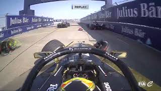 Stoffel Vandoorne Dan Ticktum HARD Crash  2023 Berlin EPrix Round 7 [upl. by Vita]