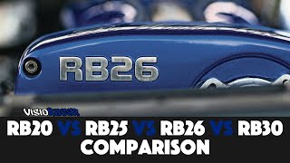 RB20 vs RB25 vs RB26 vs RB30 Comparison [upl. by Nevear]