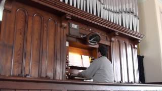 quotGabriels OboequotPlayed on the FampA organPorthleven Cornwall 180415 [upl. by Nire]