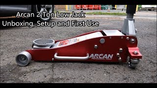 Arcan Low Trolley Jack Unboxing [upl. by Leunammi871]