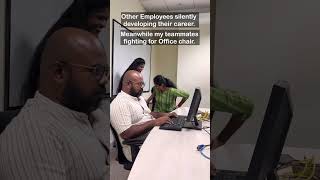 Office Chair parithabangal  youtubeshorts shorts youtubeshorts officefun [upl. by Rollo]