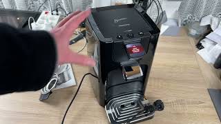 Philips Senseo Quadrante Kaffeepadmaschine mit Café Boost Technologie  Kaffeemaschine Unboxing [upl. by Michey591]