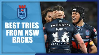 Tries by NSW Blues Backs  Month in Review  May  2023 [upl. by Toille]