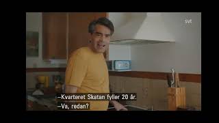 Kvarteret Skatan 20 År  Ulf gör köttfärslimpa till frukost [upl. by Ahsekin]