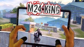 M24 KING 🤴 IPAD PRO 129 NON GYRO 6FINGER CLAW HANDCAM  OFFLINE PRANK [upl. by Rinee254]