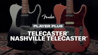 Exploring the Player Plus Telecaster Models  Fender [upl. by Haiasi]