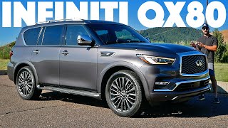 2023 Infiniti QX80 Sensory  POV Test Drive Binaural Audio [upl. by Plusch960]