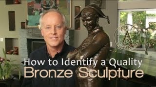 How to Identify a Quality Bronze Sculpture [upl. by Kirrad648]