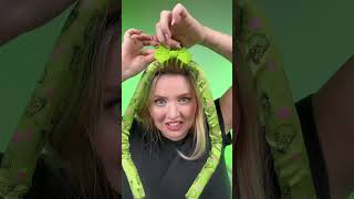 Paulas Grinch Locken  Einfach Grinch Locken 😂💚 wie findet ihr die Nudel [upl. by Lyndell]