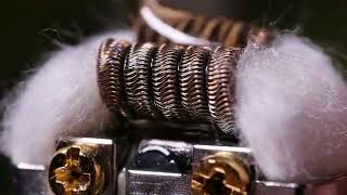 Beautiful coils  Pyro RDTA from Vandy Vape [upl. by Hike11]