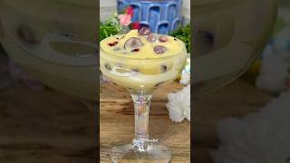 Fruit Custard  How to make fruit custard  Easy dessert shorts [upl. by Ahseket147]