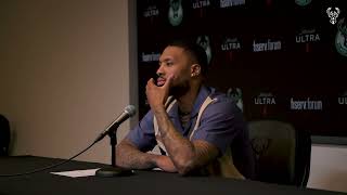 Damian Lillard Postgame Press Conference  4724 [upl. by Nylsor]