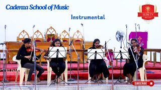 Cadenza School of Music  Christmas Instrumental Music  CSI Home Church Neyyoor [upl. by Barn]