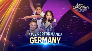 Pauline  Imagine Us  LIVE  Germany 🇩🇪  Junior Eurovision 2021 [upl. by Jarib330]