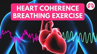 Heart Coherence Breathing Exercise  HRV Resonant Cardiac Breathwork  TAKE A DEEP BREATH [upl. by Willet]