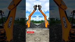 JCB SHORT VIRAL🥸🥸🥸jcbdozer jcb tractor [upl. by Nellac]