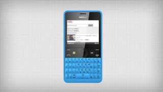 WhatsApp Smartphone Nokia Asha 210 [upl. by Droc]