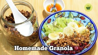 Homemade GranolaGranola Recipes Easy Yogurt Bowl RecipesBreakfast RecipesHomemade Granola Recipe [upl. by Mady393]