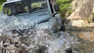 RC  Defender D90 KAHN Offroad Trail22 8 [upl. by Ellehsar]