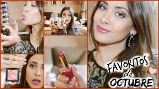 Favoritos de Octubre 2014 ❤ Cabello Maquillaje Belleza Cuidado piel [upl. by Fanni]