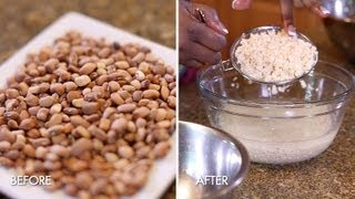 How to DeSkin Beans [upl. by Malik]