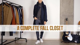 HOW TO BUILD A 10 PIECE CAPSULE AUTUMN WARDROBE  Classic highstreet basics amp my wardrobe essentials [upl. by Katzen]