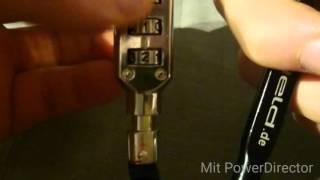 18 Held carabiner Combinationlock decoded [upl. by Blithe]