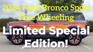 2024 Ford Bronco Sport Free Wheeling A LIMITED Heritage Trim [upl. by Adamik173]