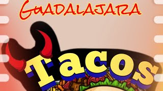 Taqueando en Guadalajara  dónde comer Tacos deliciosos en GDL [upl. by Aseek]