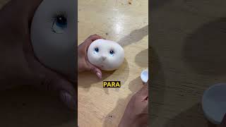 🎨 PARTE 2 Da vida a tus muñecas Aprende a pintar caras con brocha seca [upl. by Attevaj]