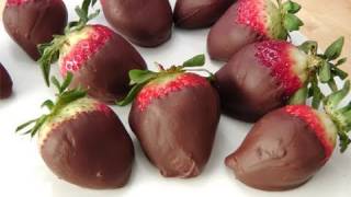 How to Make Chocolate Covered Strawberries  by Laura Vitale  Laura in the Kitchen Ep 99 [upl. by Froehlich80]