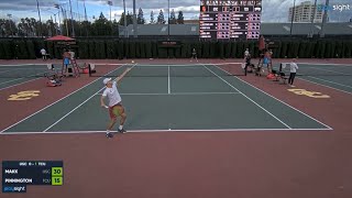 Jack Pinnington Jones  TCU  Vs Peter Makk  USC  ITA tennis 032024 [upl. by Nonna]