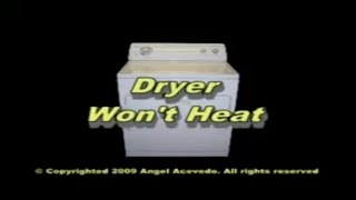 Whirlpool dryer Not Drying The Clothes  See What Parts to check amp Replace [upl. by Sachi454]