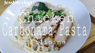 Chicken Carbonara Recipe Filipino style [upl. by Primavera]