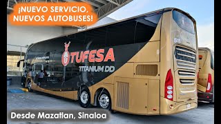 Conoce los NUEVOS Volvo 9800 DD Euro 6 del RENOVADO servicio de TUFESA Titanium Doble Piso [upl. by Yentterb29]