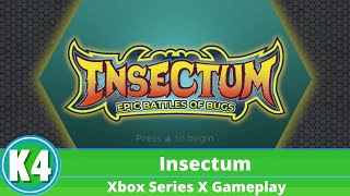 Insectum  Epic Battles of Bugs  Gameplay on Xbox Series X insectum [upl. by Hadwin]