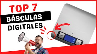 Top 7💥 Mejores Básculas Digitales para Cocina✅ [upl. by Alleciram]