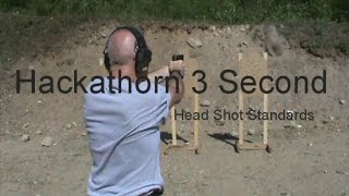 Hackathorn 3 Second Head Shot Standards  Pistol Drill [upl. by Magnusson]