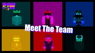 Project 1W  Meet The Team Minecraft Bedrock Event [upl. by Lefton]