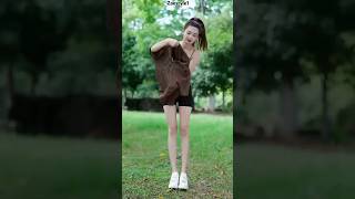 Saltpetre Women Linen Solid Olive Short Sleeve Shirt Brown colourshorts youtubeshorts ZoeStyle1 [upl. by Rogergcam]