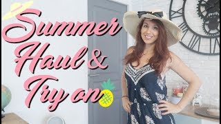 HAUL amp TRY ON SUMMER EDITION [upl. by Ahsikyt]