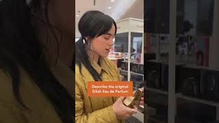 Billie eilish presenting her fragrances Eilish and Eilish No2 at Ulta Beauty  🩶  billieeilish [upl. by Nahshu152]