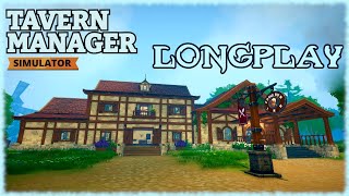 Tavern Manager Simulator  Longplay Full Game Walkthrough No Commentary 4k [upl. by Nawed]