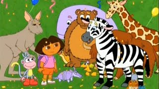 Dora the Explorer  3x24  ABC Animals Best Moment Plus [upl. by Zales]