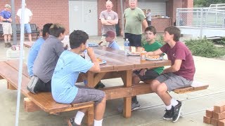 PCN Duxbury Eagle Scout Builds Accessible Park Benches [upl. by Salocin]