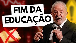 🚨GOVERNO DESTRÓI EDUCAÇÃO BÁSICA NO BRASIL E LULA FAZ PIADA [upl. by Torey]