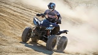 Essai quad Kymco Maxxer 450 SE [upl. by Mcnair352]