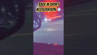 BMW 330e M Sport Acceleration 💨 bmw g20 msport 3series 330e [upl. by Church348]