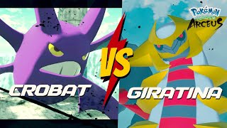 Pokemon Legends Arceus  How to Beat Volo and Giratina The Final Boss with a Crobat [upl. by Frank]