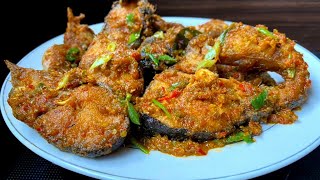 SETELAH MENCOBANYA KAMU AKAN SERING MASAK IKAN SEPERTI INI BUMBUNYA ENAK BANGET [upl. by Ibbetson]